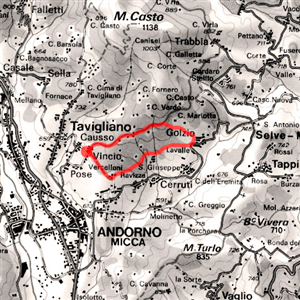 7 - Alle pendici del Monte Casto